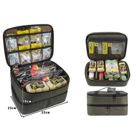 ПМ Сумка Double Bag для технопланктону та монтажів на товтолоба 33х23х19см
