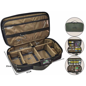 ПМ Сумка-органайзер Tackle Bag FFC для аксесуарів та годівниць (41х23х9см)