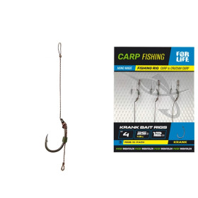 Готовий бойловий повідець KRANK BAIT RIGS (4кр/12см/25Lb/11,5кг) (3шт/пачка)(5пачек/1упаковка)