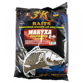 3Kbaits Макуха смажена подріблена (часник) 1000 г.