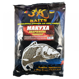 3Kbaits Макуха смажена подріблена (копопля) 1000 г.