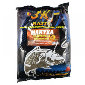 3Kbaits Макуха смажена подріблена (натуральна) 1000 г.
