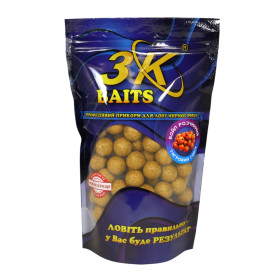 3Kbaits Бойл "3KBaits" розчинний пилючий 16мм (тигровий горіх) 0.4кг