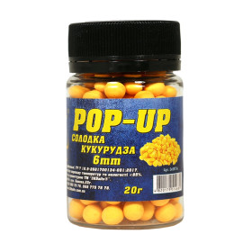 Бойл "3KBaits" Pop-Up 6мм (солодка кукурудза) 20г