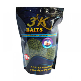 3Kbaits Pellets 6 мм (часник) 800 г.