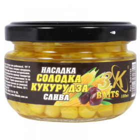 3Kbaits Насадка "Солодка кукурудза" Premium (слива) 100мл