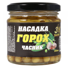 3Kbaits Насадка "Горох" Premium (часник) 200мл