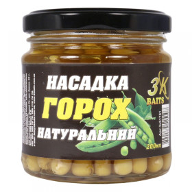 3Kbaits Насадка "Горох" Premium (натуральний) 200мл