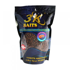 3Kbaits Pellets 6 мм (креветка) 800 г.