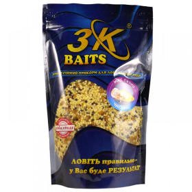 3Kbaits Зерновий МіКС Пшоно (часник) 500г. (14шт/ящ)