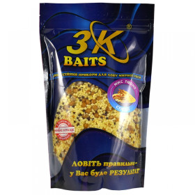 3Kbaits Зерновий МіКС Пшоно (спеції) 500г. (14шт/ящ)