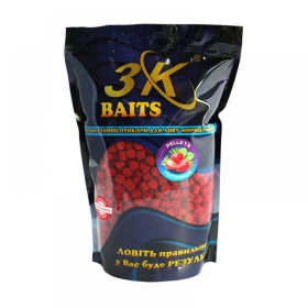 3Kbaits Pellets 8 мм (полуниця) 800 г.