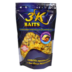 3Kbaits Подрібнений Зерновий МІКС (з тигровим горіхом) 500г. (14шт/ящ)