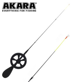 Вудка зимова AKARA Finezza L PRO NEW (0.7-2.8 гр) Black