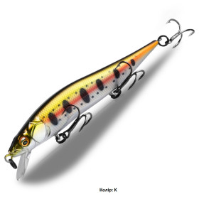 Megabass Vision jr 98 SP Колір "K" 10 гр. 0.5-1 м.