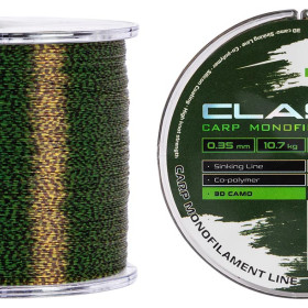 Волосінь Brain Classic Carp Line 3D camo 600m 0,35mm 10,7kg 25lb