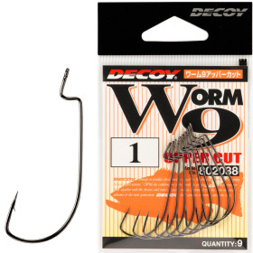 Гачок Decoy Worm9 Upper Cut #6 (9 шт/уп)