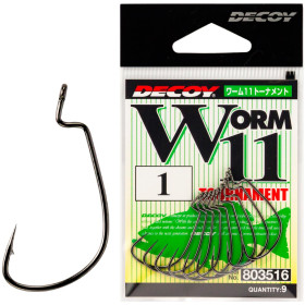Гачок Decoy Worm11 Tournament 2/0, 8 шт/уп.