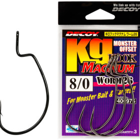 Гачок Decoy Worm26 Kg HOOK MAGNUM #6/0 (4 шт/уп)