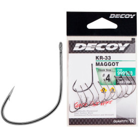Гачок Decoy KR-33 Maggot 12, 14 шт/уп