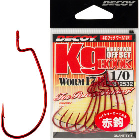 Гачок Decoy Worm17R Kg Hook 4/0, 5 шт/уп.