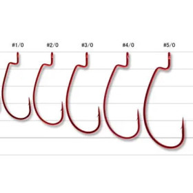 Гачок Decoy Worm17R Kg Hook 01, 7 шт/уп.