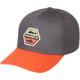 Кепка Favorite Fish Patch 58 к:red/grey