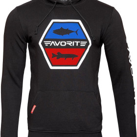 Реглан Favorite HB6 M шестиуголь. логотип к:black