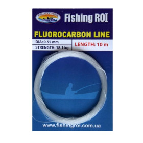 Повод.матер.Fishing ROI Fluorocarbon line 0,55mm 18,1кг 10м