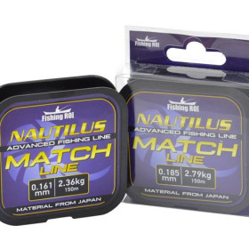 Леска Fishing ROI Nautilus Match Line 0.203mm 150m 3.4kg  (уп.10шт.)(М152)