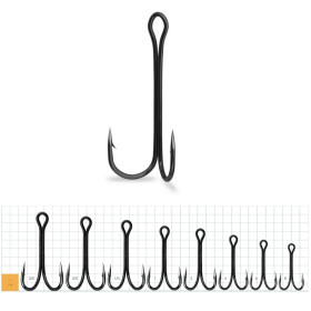 Gurza Double Hook Long Shank BN # 1 4 шт. х 10