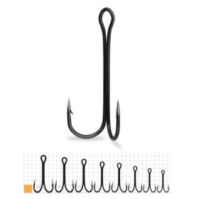 Gurza Double Hook Long Shank # 1 BN 50 шт.