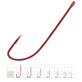 Гачок Gurza BLOODWORM # 10 R 7 шт. x 10