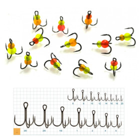 Gurza ROES FISH ST-36  # 10 BC MIX 3 шт.