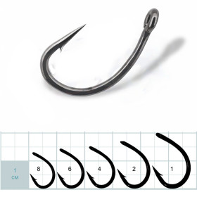 Гачок Gurza Tsuyoshi Brazed Eye # 4 BC (Ø 1,07 мм) 7 шт. х 10