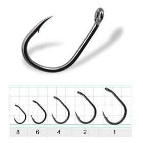 Гачок Gurza Aya Brazed Eye # 4 BC (Ø 0,92 мм) 7 шт. х 10