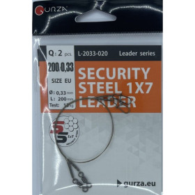 Gurza SECURITY STEEL 1x7 LEADER 250мм/0,33Ø 2шт. х10 (Test 13kg)