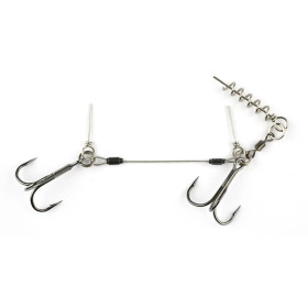 Gurza LEADER STINGER RIG ST-36 2/0 (12 & 15 сm) BN 2 pcs.