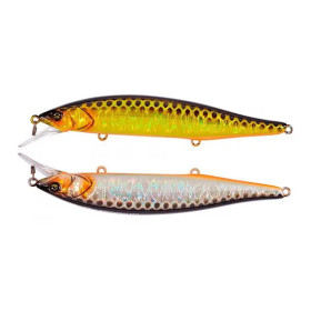 Воблер Jackall RV-Minnow 110SP 110mm 16.3g HL Gold  Silver & Black