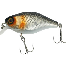 Воблер Jackall Chubby 38mm 4.0g Mat Silver&Black