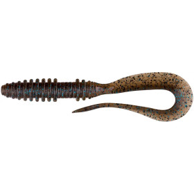 Keitech Mad Wag Mini 3.5 #207 Green Pumpkin PP. FLK (10шт/уп)