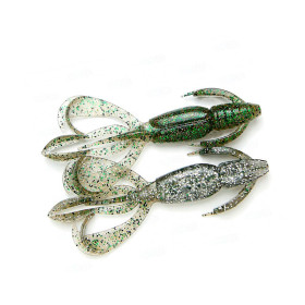 Keitech Crazy Flapper 2.8" #460 Silver Flash Craw (8 шт/уп)