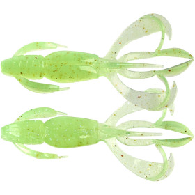 Keitech Crazy Flapper 2" EA#19 electric chart shad (8 шт/уп)