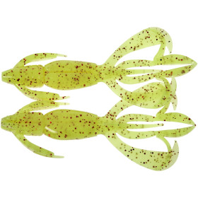Keitech Crazy Flapper 2" PAL#01 Chartreuse Red Flk (8 шт/уп)
