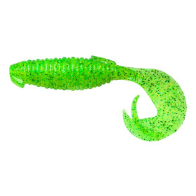 Keitech Flapper Grub 4 (7 шт/уп) к:424 lime chartreuse