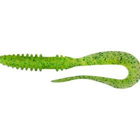 Keitech Mad Wag Mini 2.5 (12 шт/уп.) к:424 lime chartreuse