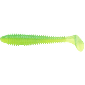 Keitech Swing Impact FAT 3.3 (7 шт/уп.) к:424 lime chartreuse