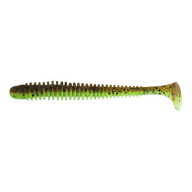 Keitech Swing Impact 2 (12 шт/уп.) к:401 Green Pumpkin/ chartreuse