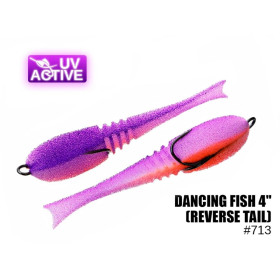 713 Dancing Fish 4",(reverse tail)
