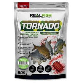 Прикормка Real Fish "TORNADO" Універсал "Фенхель Ваниль" 900 гр
